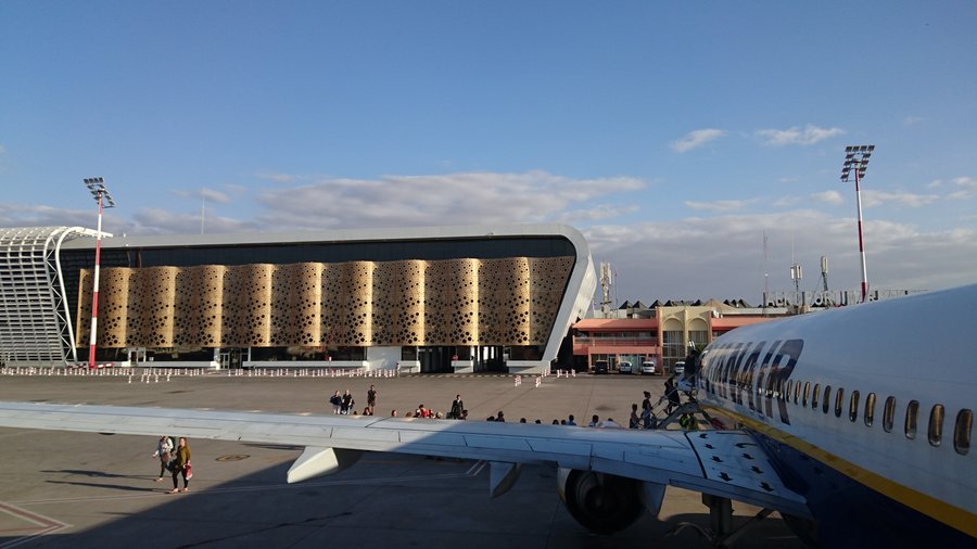 Marrakech Menara Airport new terminal building, Morocco